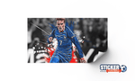 Déco footballeur poster Antoine Griezmann - Vignette | stickers foot