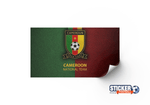 Déco foot tableau logo Cameroun équipe nationale - Vignette | stickers foot