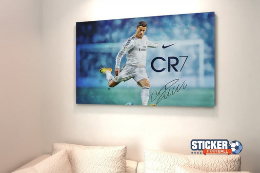 Déco foot tableau Ronaldo real de madrid