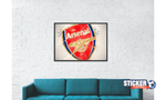 Déco tableau foot logos Arsenal - Vignette | stickers foot