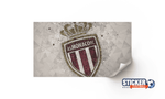 Déco tableau foot du logo AS Monaco - Vignette | stickers foot