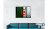 Décoration supporter Algerie en tableau