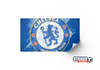 Décoration foot tableau logo Chelsea
