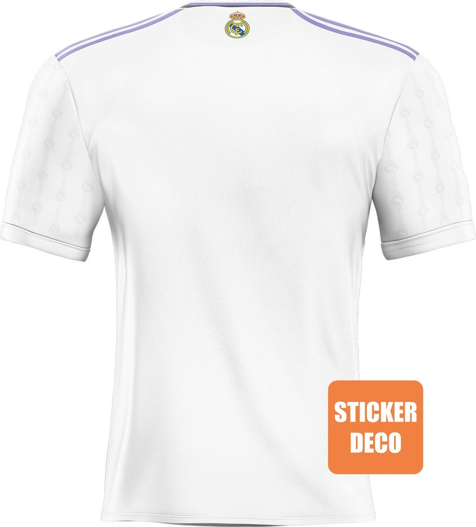 Déco sticker Real Madrid maillot 2023
