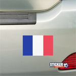 Drapeau Magnet pays supporter France - Vignette | stickers foot