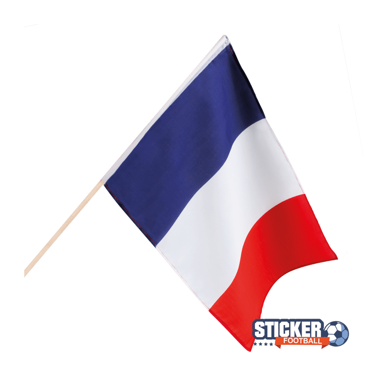 Drapeau France football 30X40cm coupe du monde