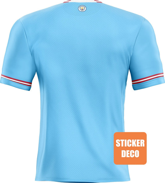 Sticker foot - le maillot de Manchester City visiteur