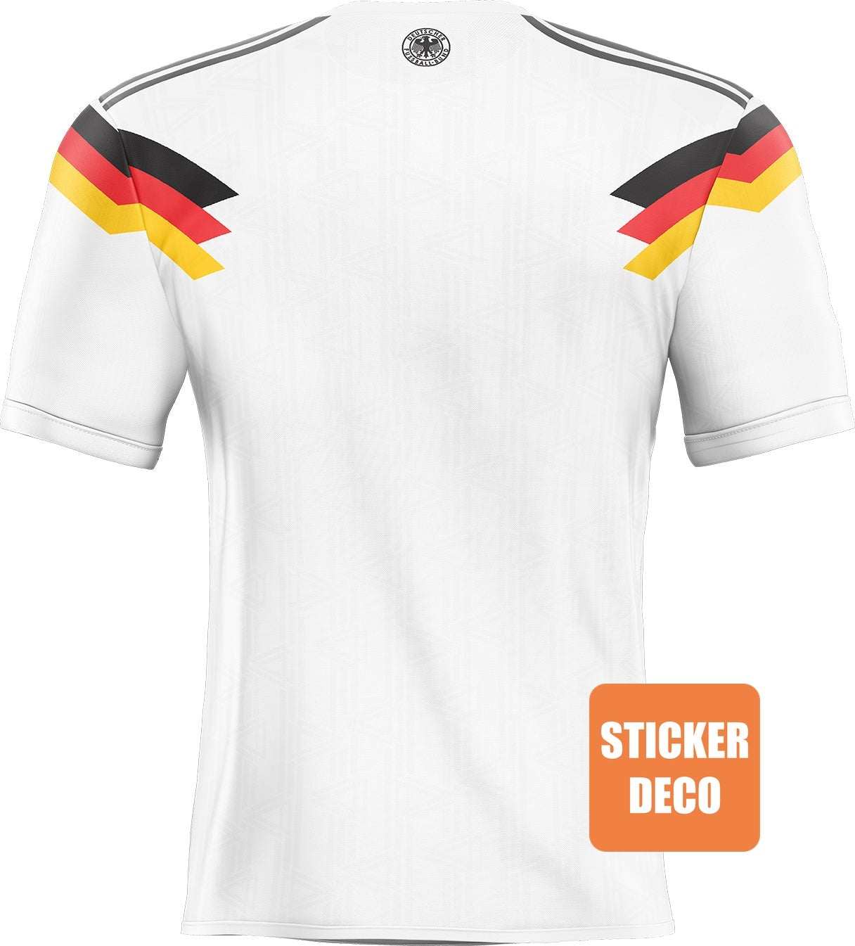 sticker foot maillot Allemagne 1990