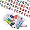 Guirlande drapeaux du monde deco coupe du monde