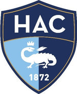 Sticker logo Le Havre foot - logo HAC - Vignette | stickers foot