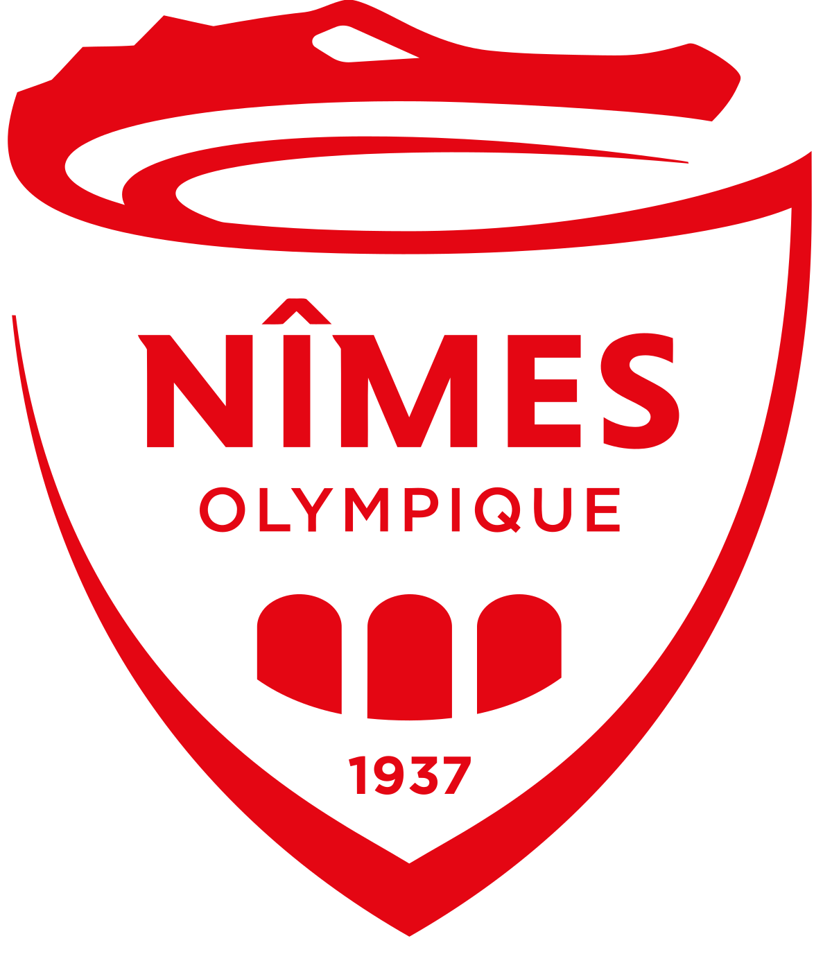 Sticker logo Nimes Olympique