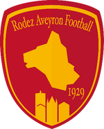 Sticker logo Rodez Aveyron football - Vignette | stickers foot