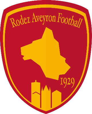 Sticker logo Rodez Aveyron football