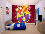 Papier peint foot FC Barcelone - Vignette | stickers foot