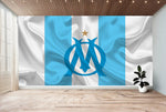 Papier peint foot Marseille OM - Vignette | stickers foot