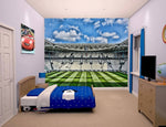 Papier peint football panoramique du stade Juventus - Vignette | stickers foot