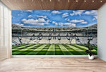 Papier peint football panoramique du stade Juventus - Vignette | stickers foot