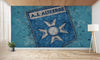 papier peint foot AJ Auxerre logo