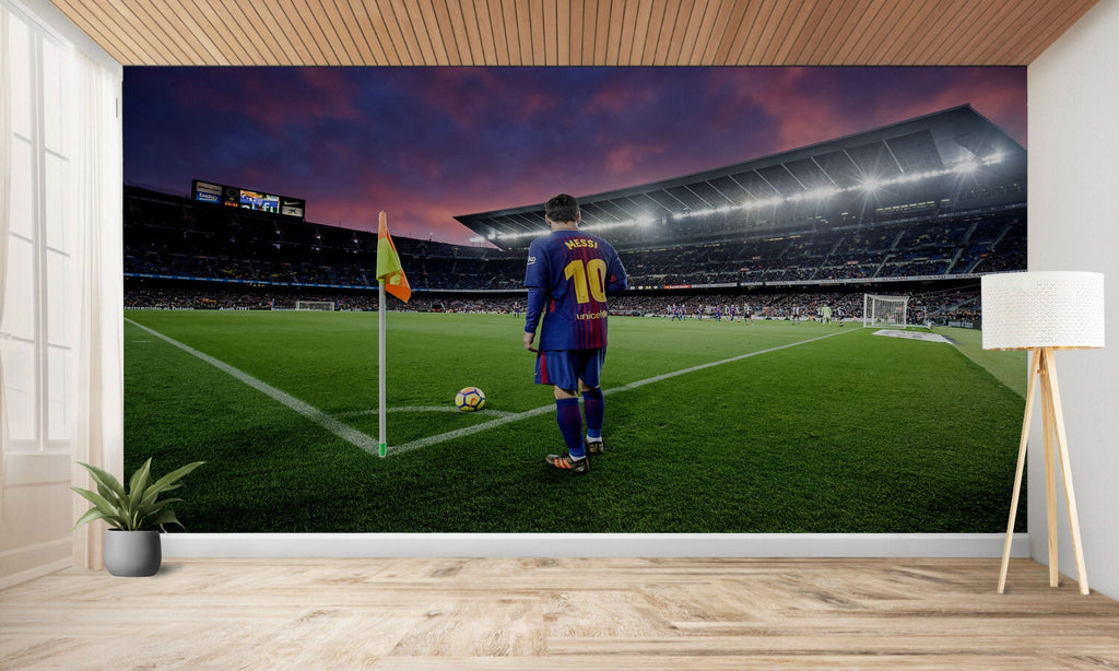 papier peint football Lionel Messi_ photo