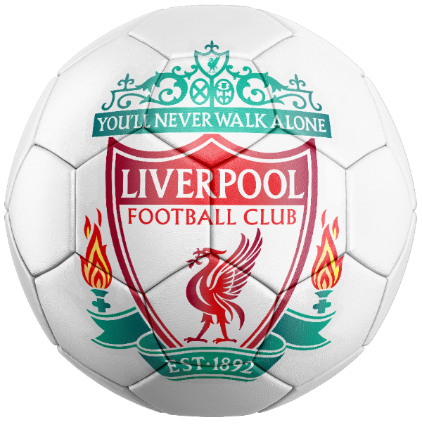 Sticker ballon de foot du logo Liverpool FC