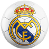 Deco anniversaire Real Madrid en sticker ballon