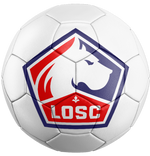 Sticker ballon de foot - Cadeau LOSC - Vignette | stickers foot