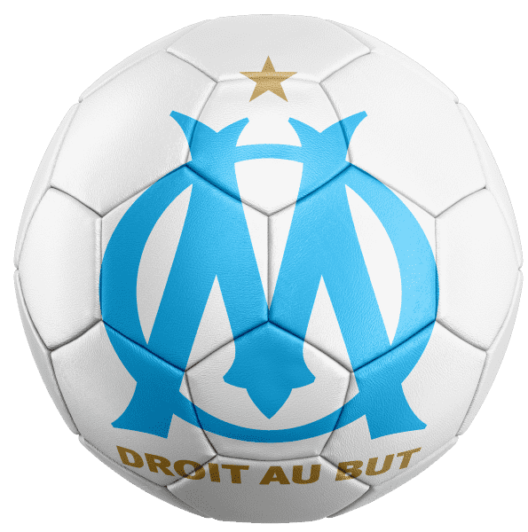 Cadeau OM avec ce sticker ballon deco Marseille