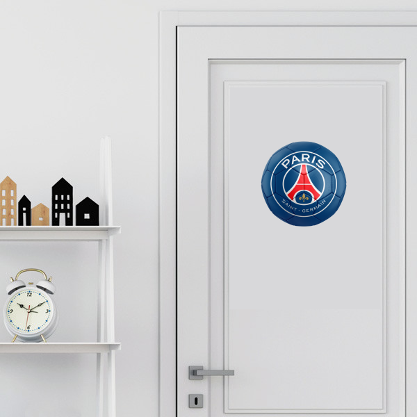 Sticker football ballon de foot - DECO PSG