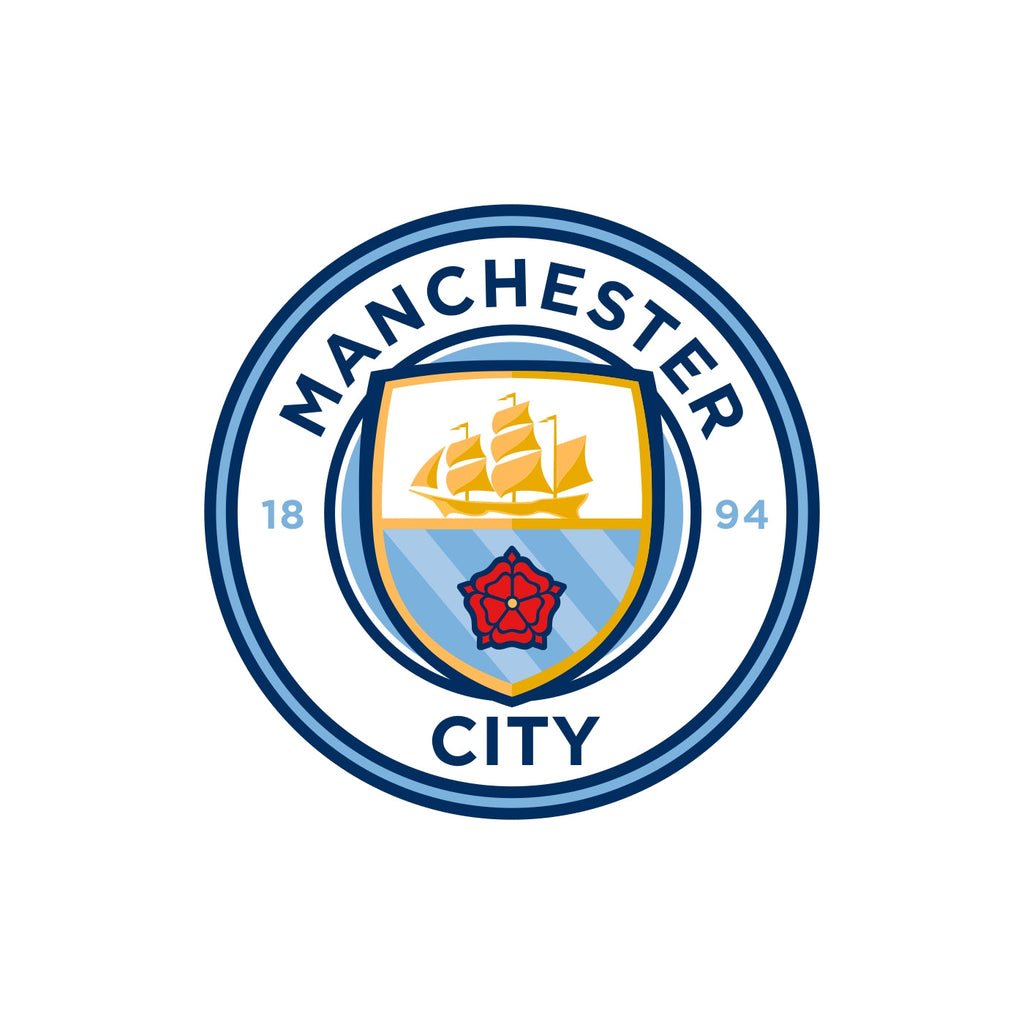 Sticker football Manchester City logos