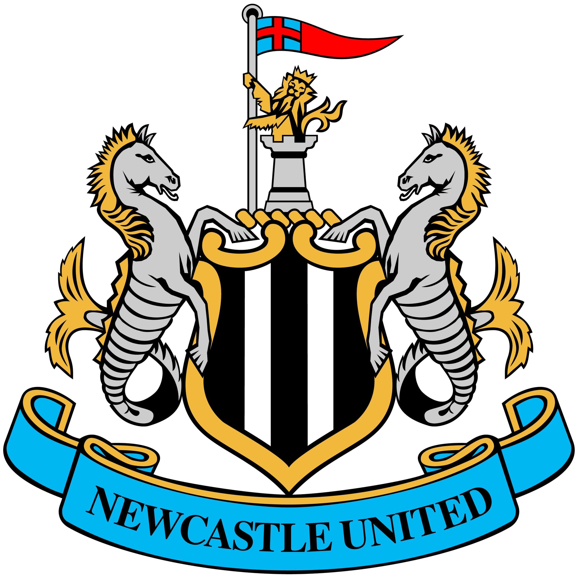 Sticker Newcastle United Logo