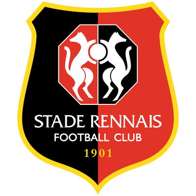 Sticker logo Rennes foot