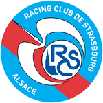 Sticker logo racing Strasbourg - Vignette | stickers foot