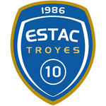 Sticker logo Estac Troyes - Vignette | stickers foot