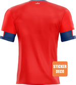 Déco sticker foot - Maillot LOSC domicile - Vignette | stickers foot