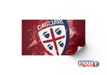 Tableau Déco foot du logo Cagliari - Vignette | stickers foot