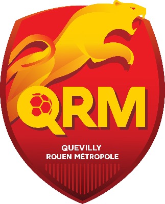 Sticker logo Quevilly football